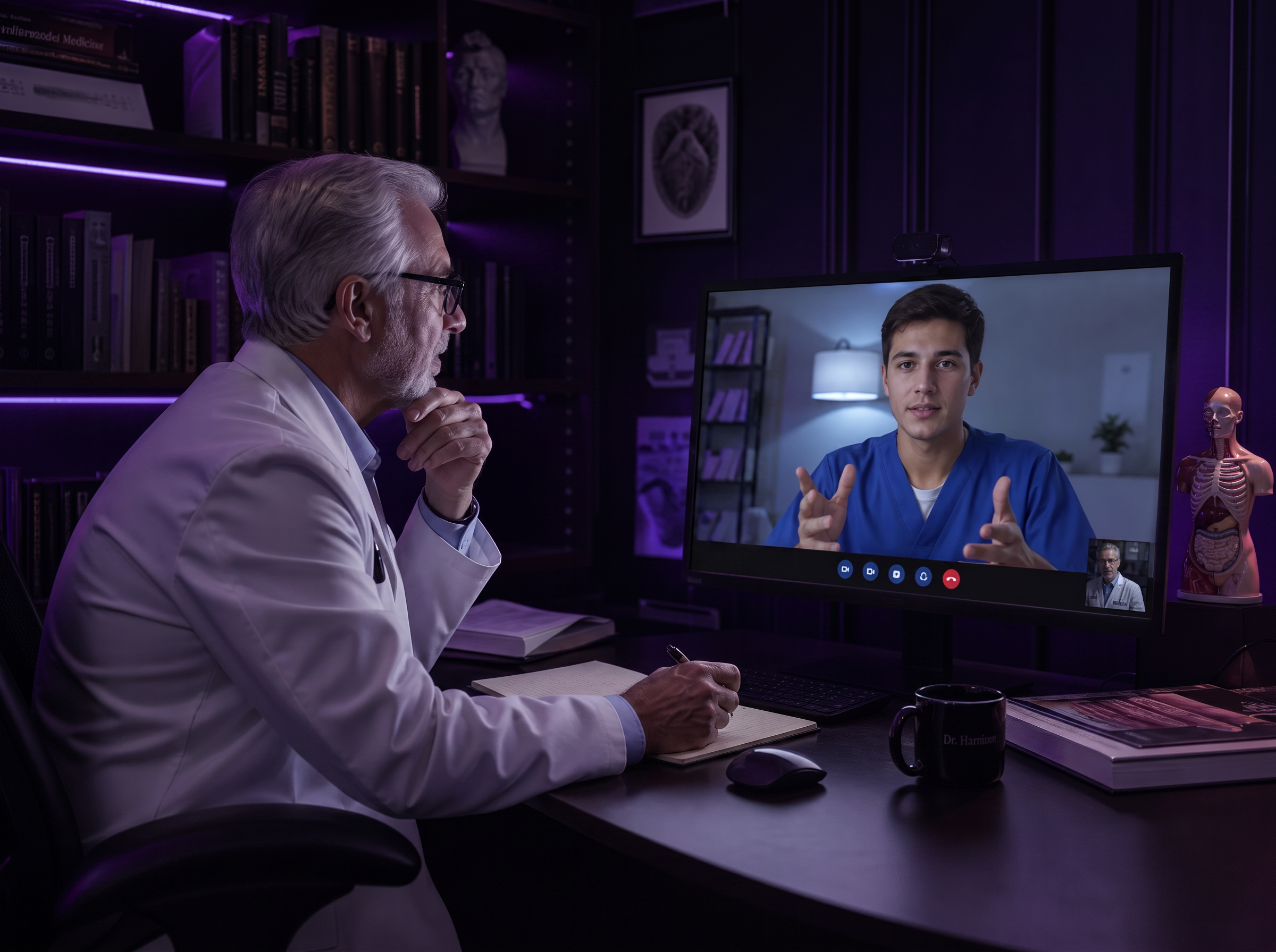 Mentoria com médico já revalidado